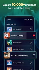 Ringtone App For Android APK screenshot 1