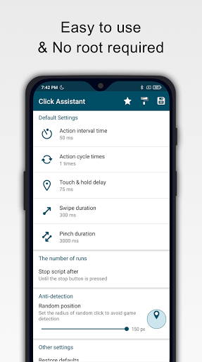 Click Assistant - Auto Clicker : Gesture Recorder APK screenshot 1 Click Assistant - Auto Clicker : Gesture Recorder APK screenshot 1