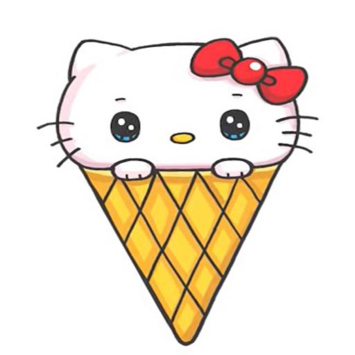 How To Draw Cute Ice Cream APK screenshot 1