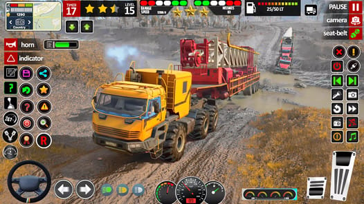 Mud Truck Simulator 2023 APK screenshot 1 Mud Truck Simulator 2023 APK screenshot 1