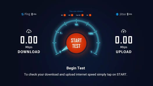 Internet Speed Test APK screenshot 1
