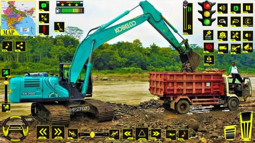 Road Construction Jcb games 3D APK screenshot 1