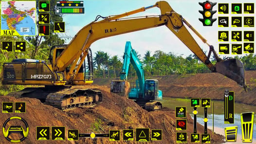 Road Construction Jcb games 3D APK screenshot 1