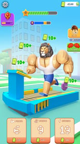 Idle Gym Tycoon: Slap & Run APK screenshot 1