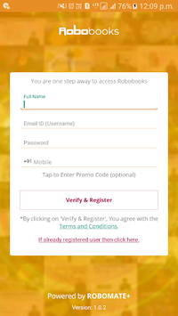 Robobooks APK screenshot 1 Robobooks APK screenshot 1