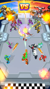 Robot Run Transforming Race APK screenshot 1