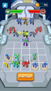 Robot Run Transforming Race APK screenshot 1