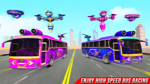 Multi Robot Formula Car flying APK screenshot 1