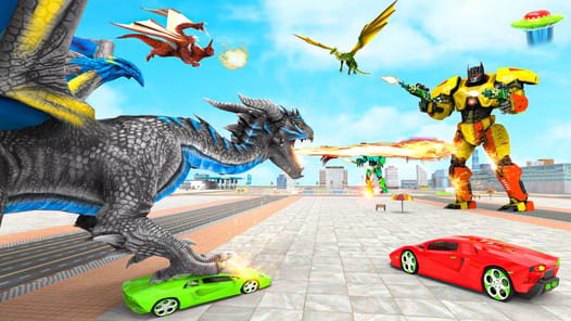 Dragon Robot APK screenshot 1