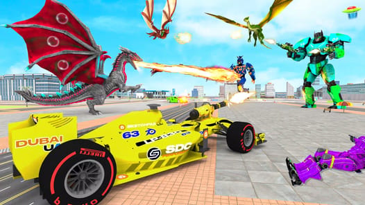 Dragon Robot APK screenshot 1