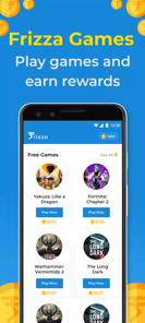 Money earning app Frizza APK screenshot 1