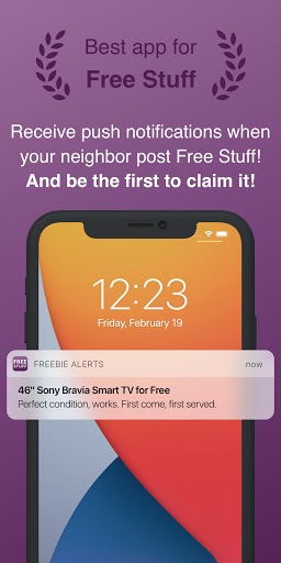 Free Stuff Alerts for Nextdoor, Letgo & offer up APK screenshot 1
