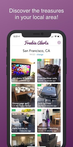 Free Stuff Alerts for Nextdoor, Letgo & offer up APK screenshot 1