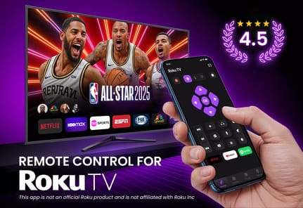 TV Remote Control for RokuTV APK screenshot 1
