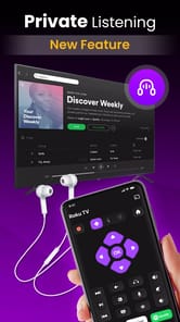 TV Remote Control for RokuTV APK screenshot 1