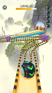 Rolling Ball Sky Escape APK screenshot 1
