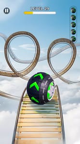 Rolling Ball Sky Escape APK screenshot 1