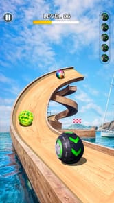 Rolling Ball Sky Escape APK screenshot 1