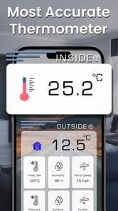 Room Temperature Thermometer APK screenshot 1