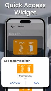 Room Temperature Thermometer APK screenshot 1