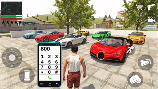 Rope City Gangster Open World APK screenshot 1