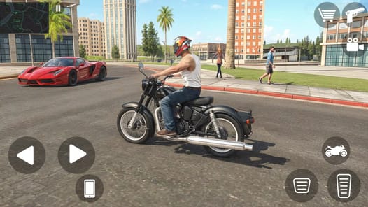 Rope City Gangster Open World APK screenshot 1