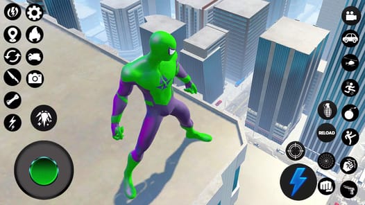 Rope Hero Spider: Spider Games APK screenshot 1 Rope Hero Spider: Spider Games APK screenshot 1