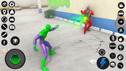 Rope Hero Spider: Spider Games APK screenshot 1 Rope Hero Spider: Spider Games APK screenshot 1