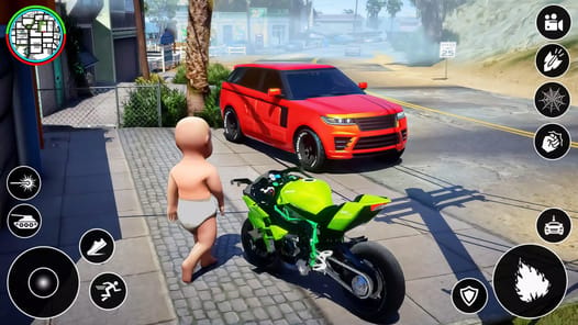 Baby Vice Town Spider Fighting APK screenshot 1
