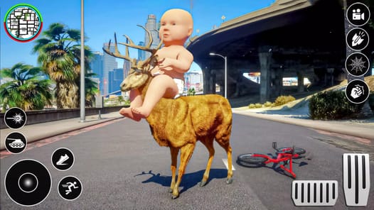 Baby Vice Town Spider Fighting APK screenshot 1