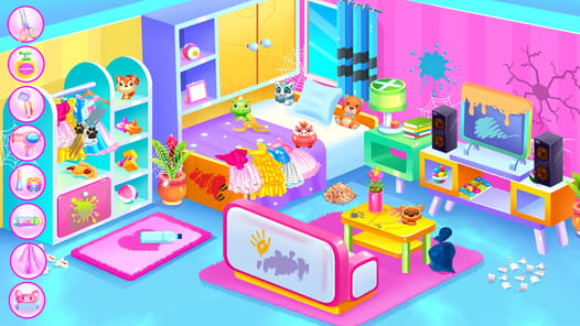 Candy House Cleaning APK screenshot 1