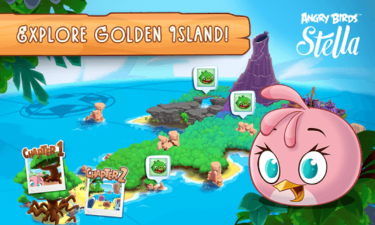 Angry Birds Slingshot Stella APK screenshot 1 Angry Birds Slingshot Stella APK screenshot 1