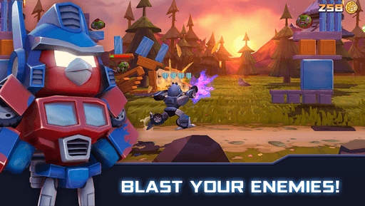 Angry Birds Transformers APK screenshot 1