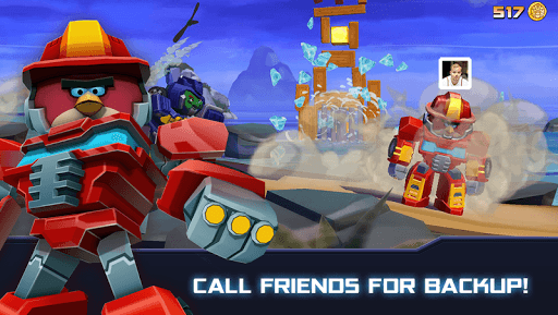 Angry Birds Transformers APK screenshot 1