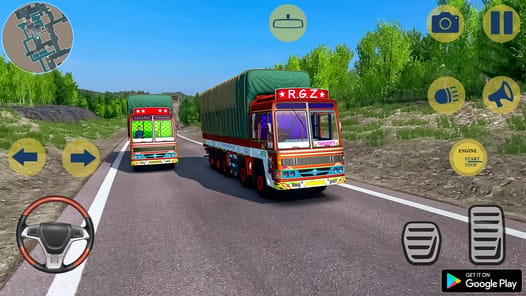 Indian Truck Cargo Truck Games APK screenshot 1
