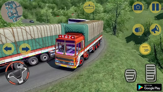 Indian Truck Cargo Truck Games APK screenshot 1