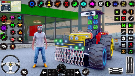 Indian Tractor Tochan Game 3d APK screenshot 1