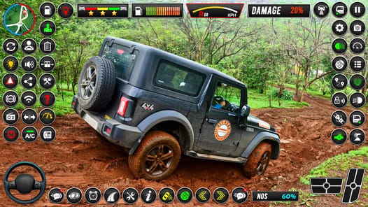 Offroad Jeep Driving:Jeep Game APK screenshot 1