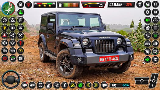 Offroad Jeep Driving:Jeep Game APK screenshot 1