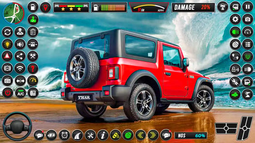 Offroad Jeep Driving:Jeep Game APK screenshot 1