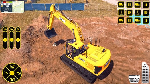 JCB Game: Snow Construction 3D APK screenshot 1