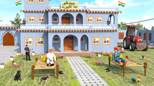 Farm Tractor Farming Games 3D APK screenshot 1