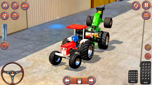 Farm Tractor Farming Games 3D APK screenshot 1