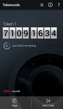 RSA SecurID Software Token APK screenshot 1 RSA SecurID Software Token APK screenshot 1