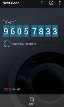 RSA SecurID Software Token APK screenshot 1 RSA SecurID Software Token APK screenshot 1
