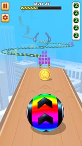 Sky Parkour Run: Ball Game APK screenshot 1