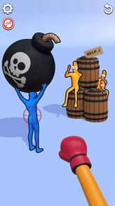Punch to Smash: Rubber Arms APK screenshot 1