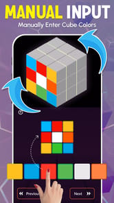 Rubik's Cube Solver APK screenshot 1