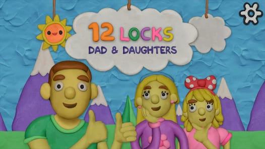 12 Locks Dad and daughters APK screenshot 1
