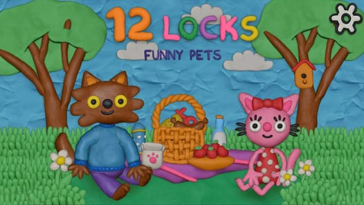 12 Locks Funny Pets APK screenshot 1